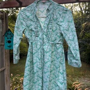 Mossimo Supply Co. Mint Green Patterned Top